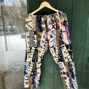 African Ankara Dutch Wax Patchwork Pants